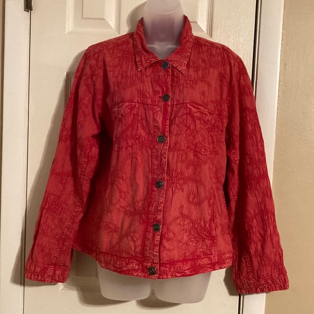 Christopher& Banks jacket sz: L
